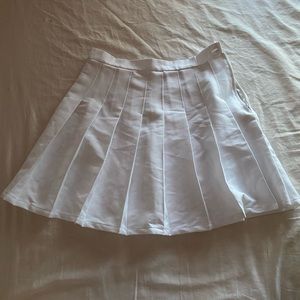 White Tennis Skirt